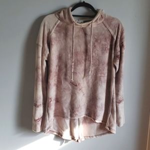 Skylar & Jade Tie-Dye Velvet Velour Hoodie